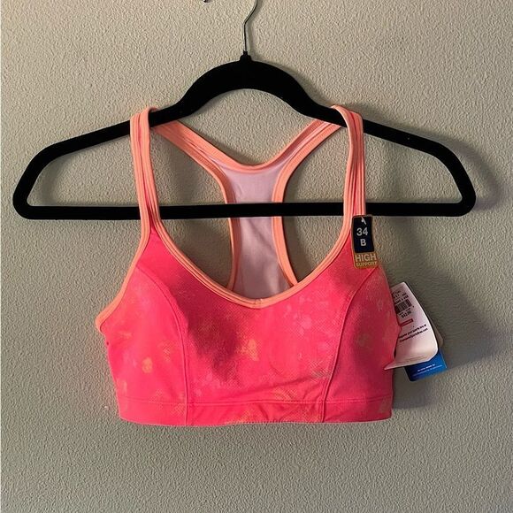 NWT! Champion, Full-Coverage, High-Support Sports Bra. Size 34B. - Picture 1 of 7